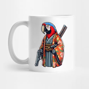 Shooting parrot Mug